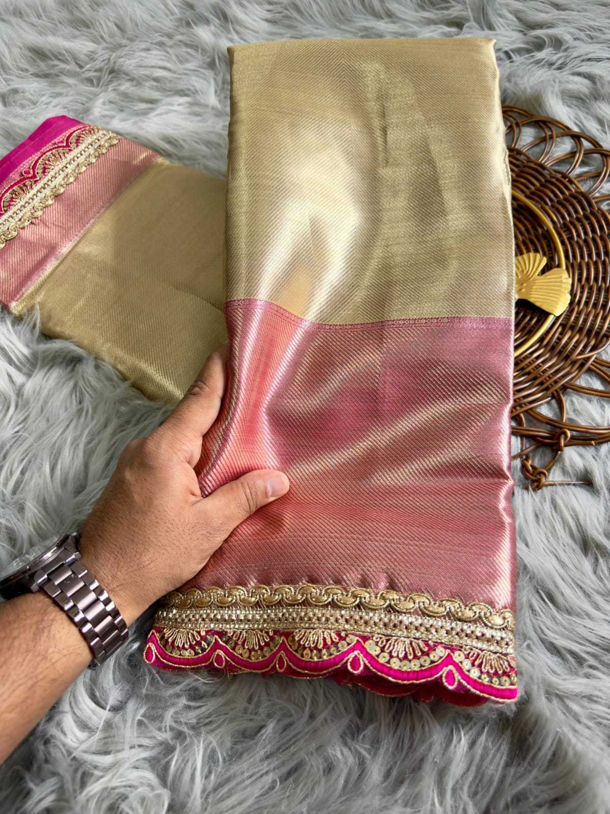 Tissue Silk Soft Saree JT-138693