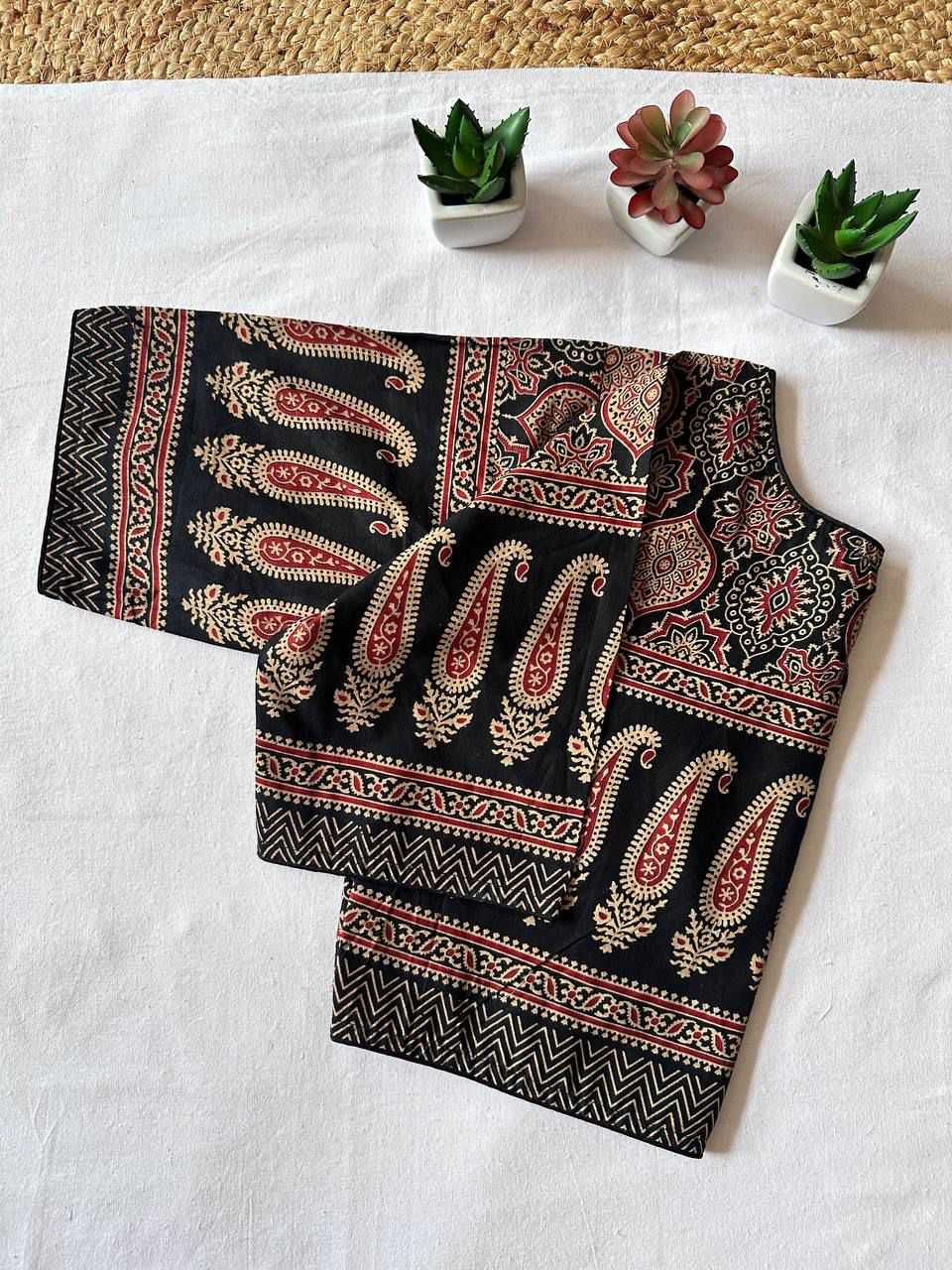 Ajrakh Cotton  Readymade Blouses