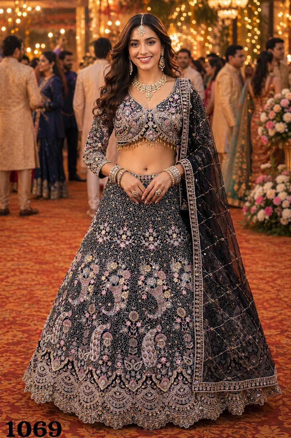 Net Fancy Lehenga