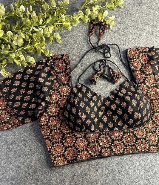 Pure Cotton Readymade Blouse Dubble dori Mumtaz style