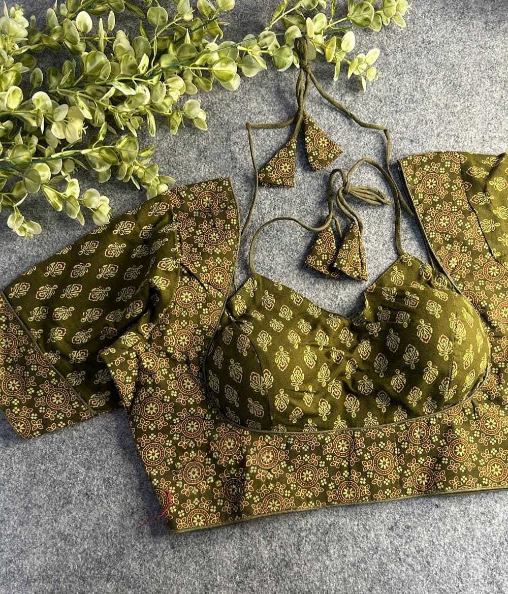 Pure Cotton Readymade Blouse Dubble dori Mumtaz style