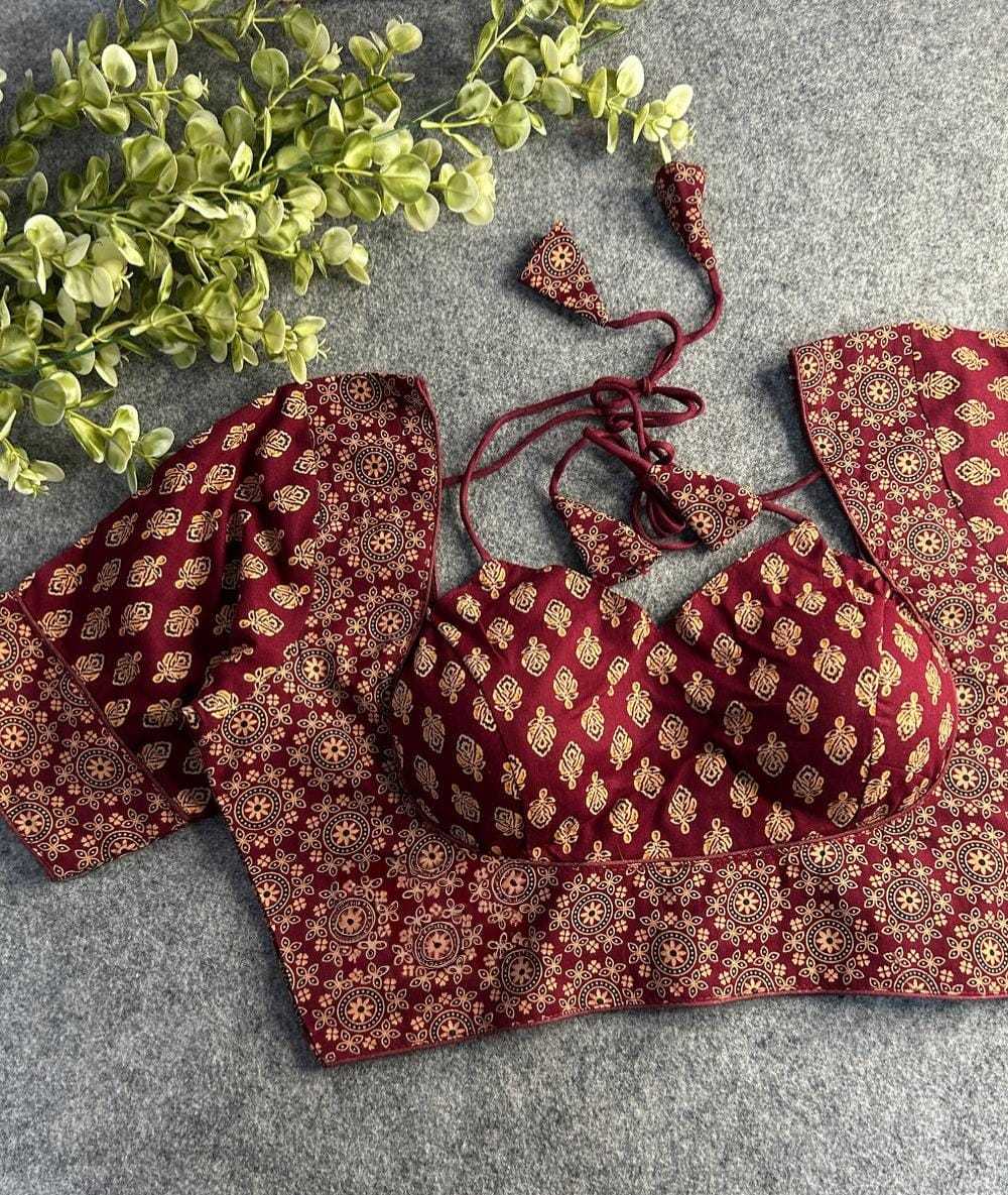 Pure Cotton Readymade Blouse Dubble dori Mumtaz style