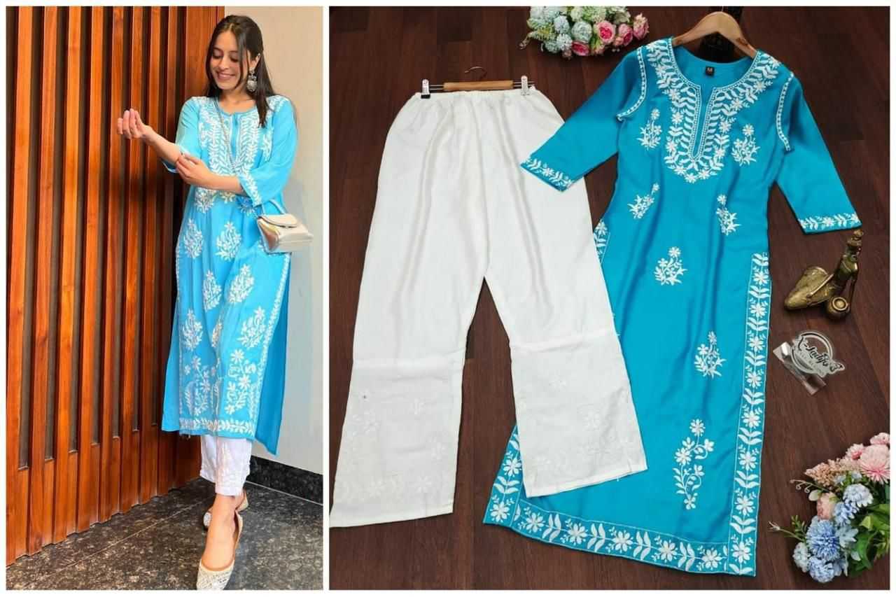 Rayon Cotton Kurti